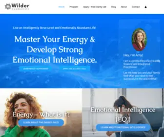 Wilderenergetics.com(Emotional Intelligence & The Human Energy Field) Screenshot