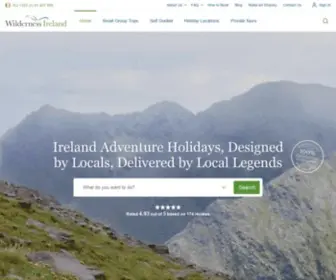 Wildernessireland.com(Guided Tours of Ireland) Screenshot