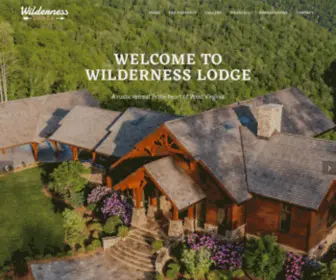 Wildernesslodgewv.com(Wilderness Lodge) Screenshot