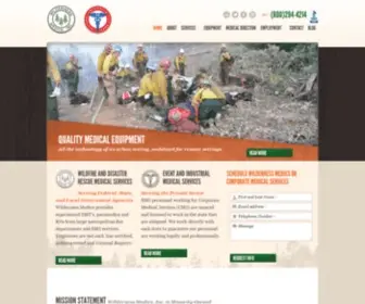 Wildernessmedics.com(Wilderness Medics Home) Screenshot