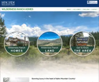 Wildernessranchhomes.com(Wilderness Ranch) Screenshot