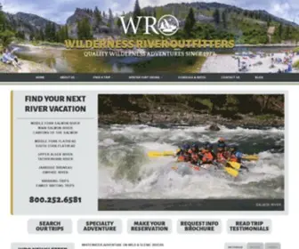 Wildernessriver.com(Wilderness River Outfitters) Screenshot