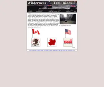 Wildernesstrailrides.com(Wilderness Trail Rides ATV) Screenshot