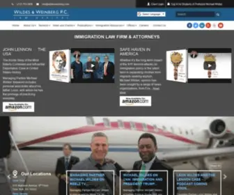 Wildeslaw.com(Best Immigration Lawyer) Screenshot