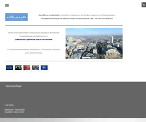 Wildfarm-Media.de(Print, Socialmedia, Corporate Publishing, Web) Screenshot