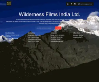 Wildfilmsindia.com(Wilderness Films India Ltd) Screenshot