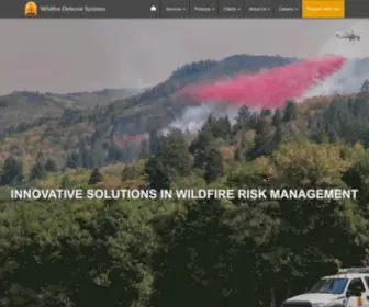 Wildfire-Defense.com(Wildfire Defense Systems) Screenshot