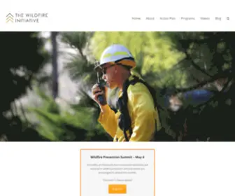 Wildfireinitiative.org(The Wildfire Initiative) Screenshot