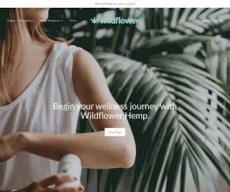 Wildflower-Hemp.com(Wildflower Hemp) Screenshot