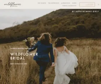 Wildflowerbridal.com(Wildflower Bridal) Screenshot