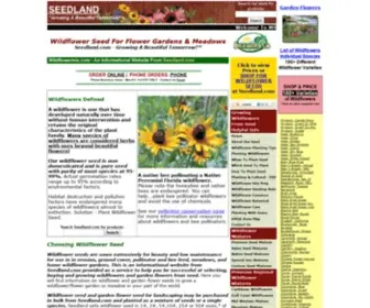 Wildflowermix.com(Wildflower Seeds) Screenshot