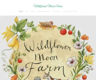 Wildflowermoonfarm.com(Wildflower Moon Farms) Screenshot