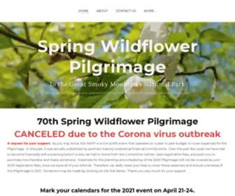 Wildflowerpilgrimage.org(The Spring Wildflower Pilgrimage) Screenshot