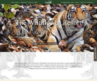 Wildflowerresort.com(Best Resorts in Bandhavgarh National Park) Screenshot