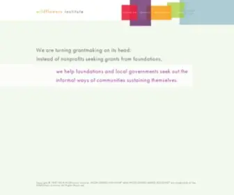 Wildflowers.org(Wildflowers Institute) Screenshot