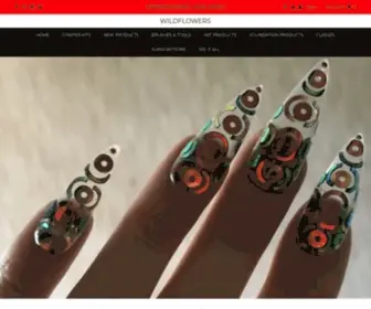 Wildflowersnailshop.com(Wildflowers Professional Nail Shop) Screenshot