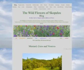 Wildflowersofskopelos.org.uk(Wildflowersofskopelos) Screenshot