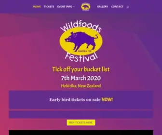 Wildfoods.co.nz(Wildfoods Festival) Screenshot