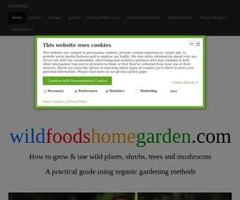 Wildfoodshomegarden.com(Wild Foods Home Garden) Screenshot