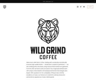 Wildgrindcoffee.com(Wild Grind Coffee) Screenshot