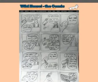 Wildhorsecomic.com(The Comic) Screenshot