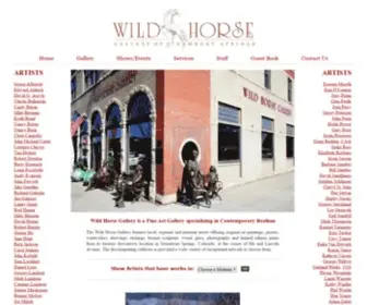 Wildhorsegallery.com(Wildhorse Gallery) Screenshot