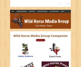 Wildhorsemedia.com(Wild Horse Media Group) Screenshot