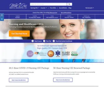 Wildirismedicaleducation.com(Nursing CEUs) Screenshot