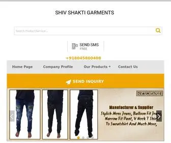 Wildjeans.in(SHIV SHAKTI GARMENTS) Screenshot