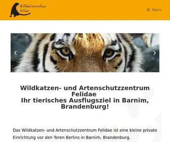 Wildkatzen-Barnim.de(Wildkatzen Barnim) Screenshot