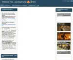 Wildlandfirelearningportal.net Screenshot