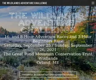 Wildlandsar.com(The Maine Summer Adventure Race) Screenshot