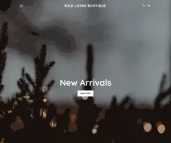 Wildlayne.com(Wild Layne Boutique) Screenshot