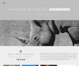 Wildlife-Research.com(Nkonzo Bush Academy) Screenshot