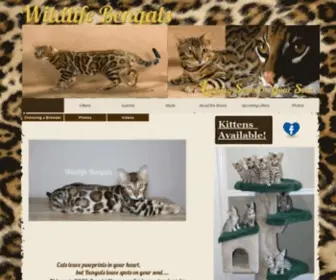 Wildlifebengals.com(Wildlife Bengal) Screenshot
