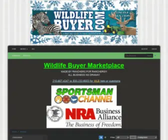 Wildlifebuyer.com(Wildlife Buyer) Screenshot
