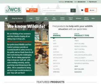 Wildlifedamagecontrol.com(Wildlife Control Supplies) Screenshot