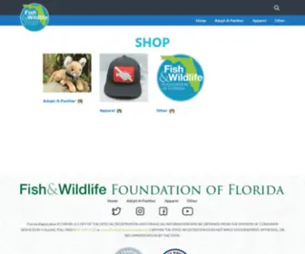 Wildlifeflorida.com(FWFF Store) Screenshot