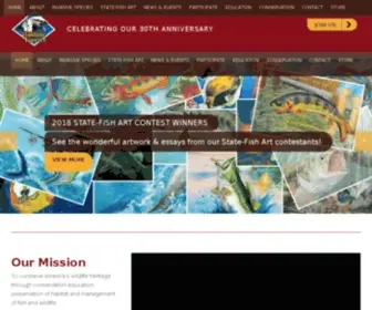 Wildlifeforever.org(Celebrating over 30 years of Conservation) Screenshot