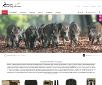 Wildlifemonitoringsolutions.com(Wildlife Monitoring Solutions) Screenshot