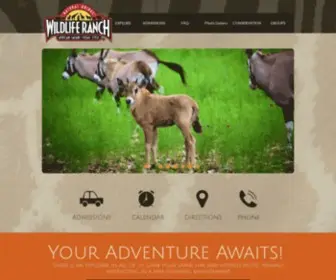 Wildliferanchtexas.com(Natural Bridge Wildlife Ranch) Screenshot