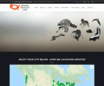 Wildliferemovalusa.com(Wildlife Removal USA) Screenshot