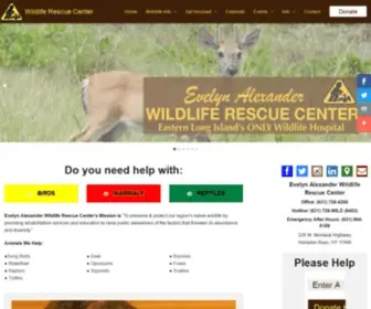 Wildliferescuecenter.org(Evelyn Alexander Wildlife Rescue Center’s Mission) Screenshot