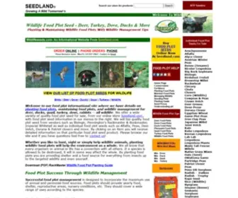 Wildlifeseeds.com(Just another WordPress site) Screenshot