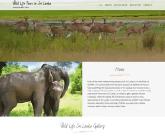 Wildlifetoursinsrilanka.com(JourneyScapes Travel) Screenshot