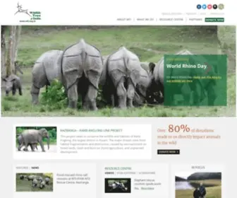 Wildlifetrustofindia.org(Wildlife Trust of India) Screenshot