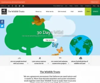 Wildlifetrusts.org(The Wildlife Trusts) Screenshot