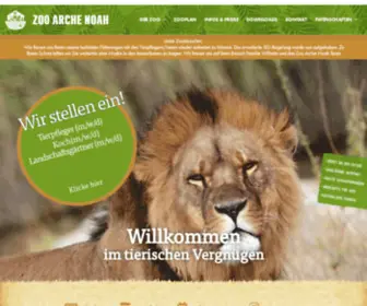 Wildlifezoo.eu(Webspell) Screenshot