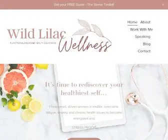 Wildlilacwellness.com(Wild Lilac Wellness) Screenshot