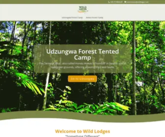 Wildlodges.com(Wild Lodges) Screenshot